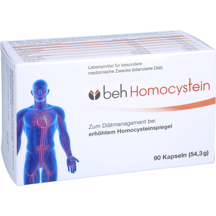 beh Homocystein Kapseln, 90 pcs. Capsules