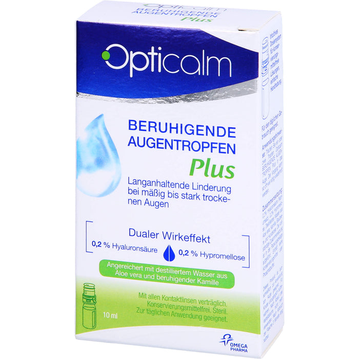 Opticalm Beruhigende Augentropfen Plus, 10 ml ATR