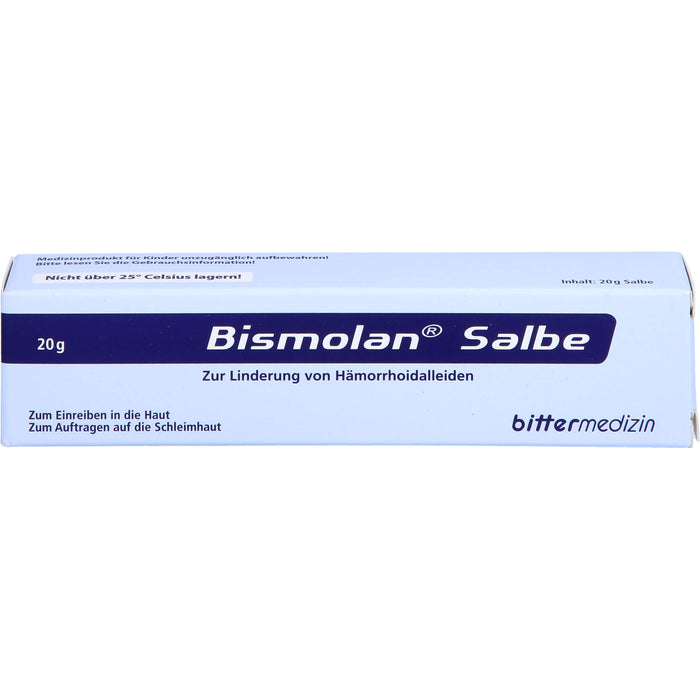 Bismolan Salbe, 20 g Onguent