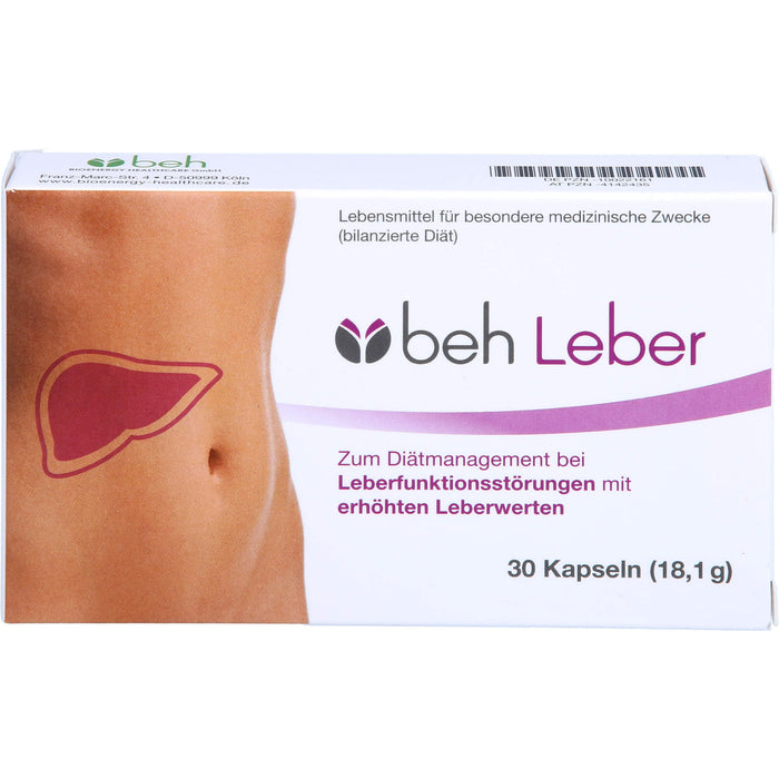 beh Leber Kapseln, 30 pcs. Capsules