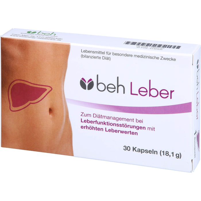 beh Leber Kapseln, 30 pcs. Capsules