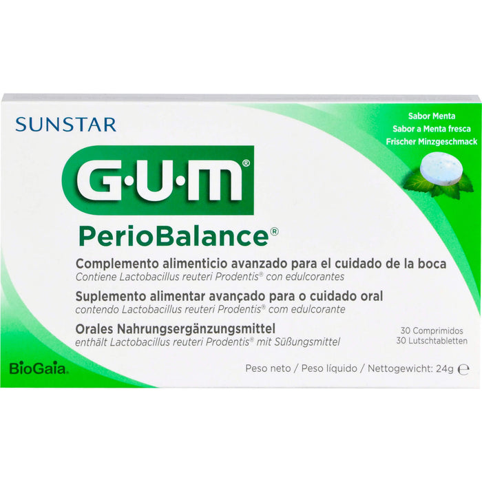 GUM PerioBalance Lutschtabletten, 30 pcs. Tablets