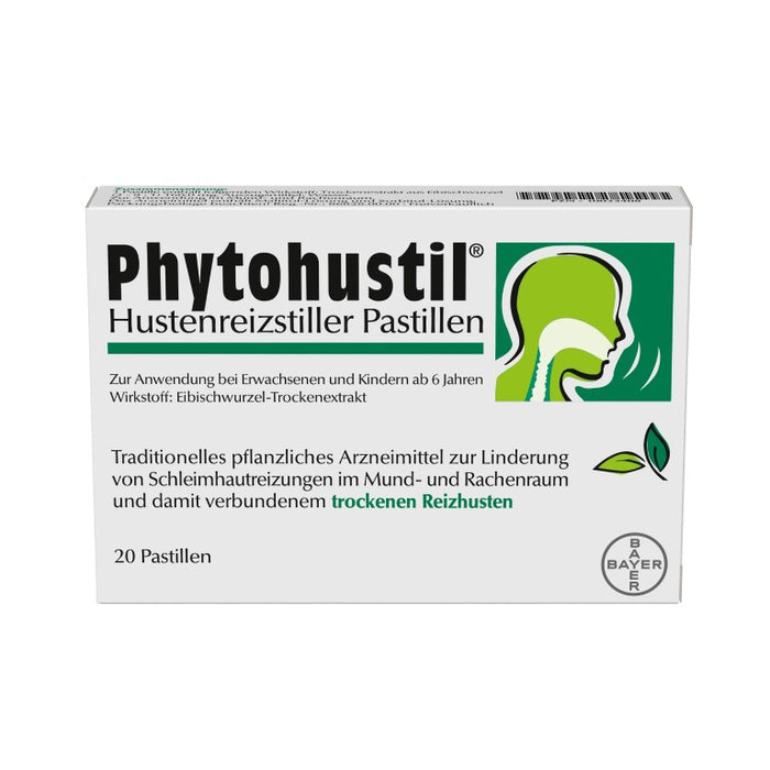 Phytohustil Hustenreizstiller Pastillen, 20 St. Pastillen