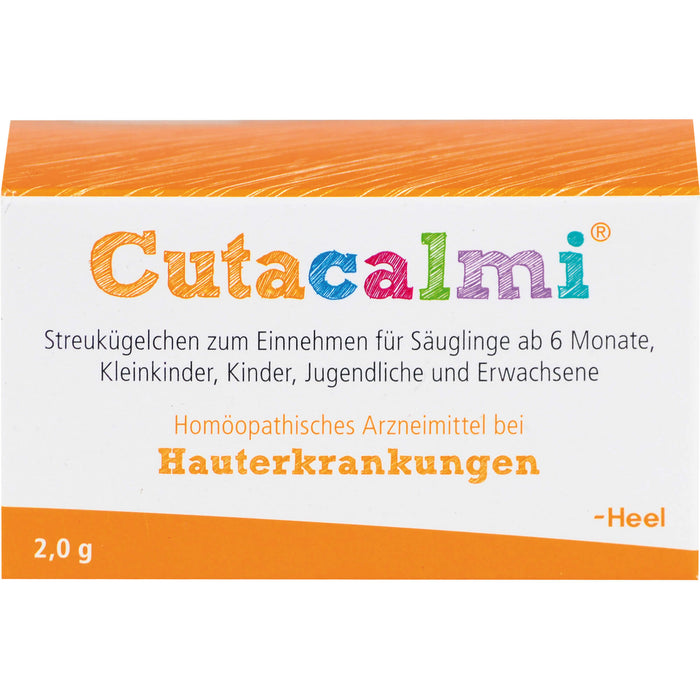 Cutacalmi Streukügelchen bei Hauterkrankungen, 2 g Globules