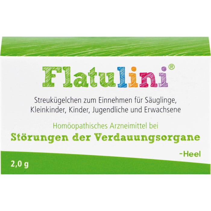 Flatulini Streukügelchen bei Störungen der Verdauungsorgane, 2 g Globules