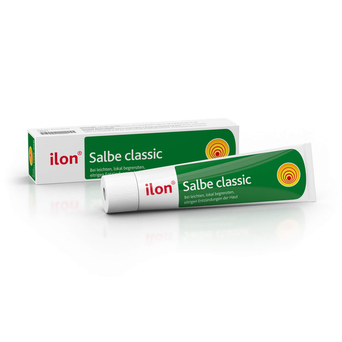 ilon Salbe classic bei leichten eitrigen Entzündungen der Haut, 100 g Onguent