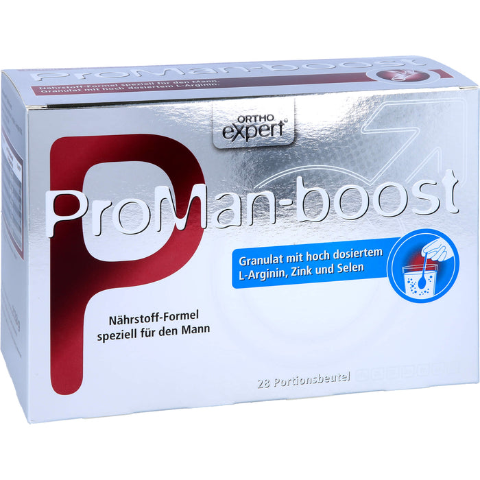 ORTHOexpert ProMan-Boost Granulat, 28 St. Beutel