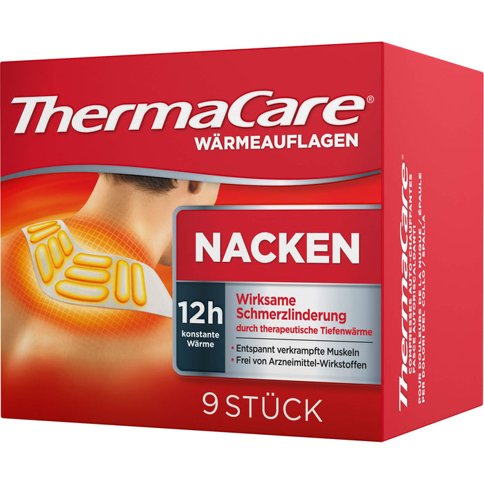 ThermaCare Wärmeauflagen Nacken, 9 pcs. Patch