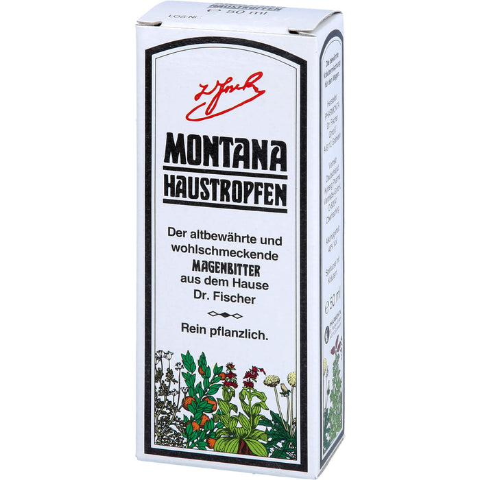 MONTANA Haustropfen Kräutermischung für den Magen, 50 ml Solution