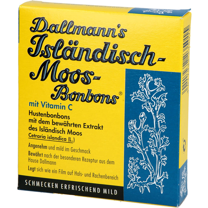 Dallmann's Isländisch-Moos-Bonbons, 20 pcs. Candies