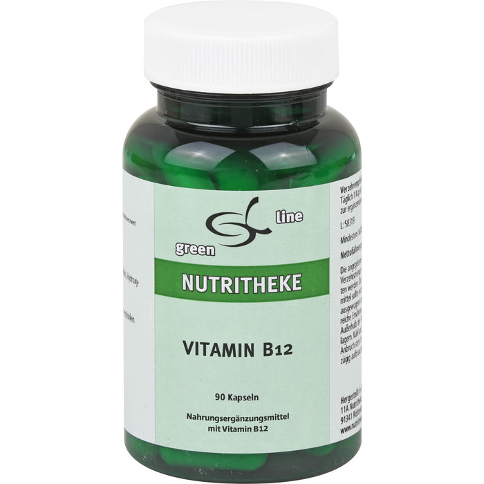 Green Line Nutritheke Vitamin B12 Kapseln, 90 St. Kapseln