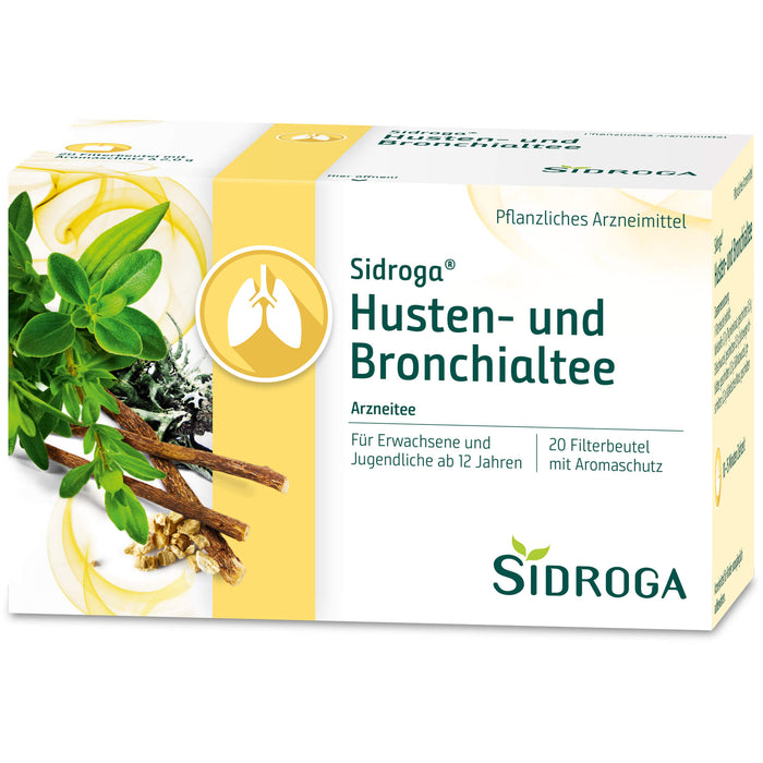 Sidroga Husten- und Bronchialtee, 20 pcs. Filter bag