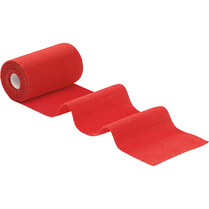 Idealast-haft color kohäsive Idealbinde 4 cm x 4 m rot, 1 pcs. Bandage