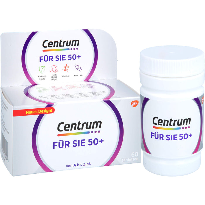 Centrum für Sie 50+ Tabletten, 60 pcs. Tablets