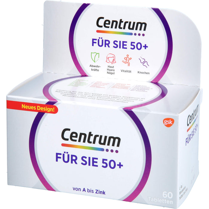 Centrum für Sie 50+ Tabletten, 60 pc Tablettes