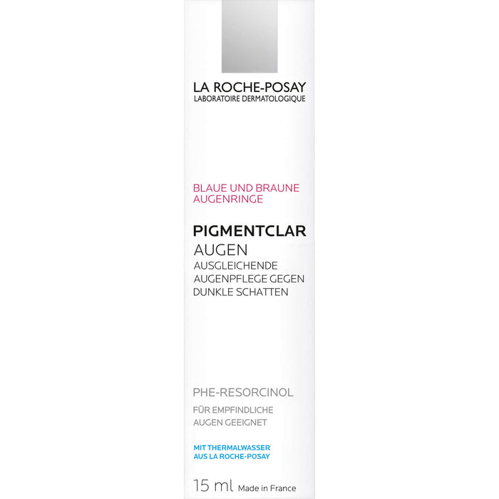 LA ROCHE-POSAY Pigmentclar Augenpflege gegen dunkle Schatten, 15 ml Cream