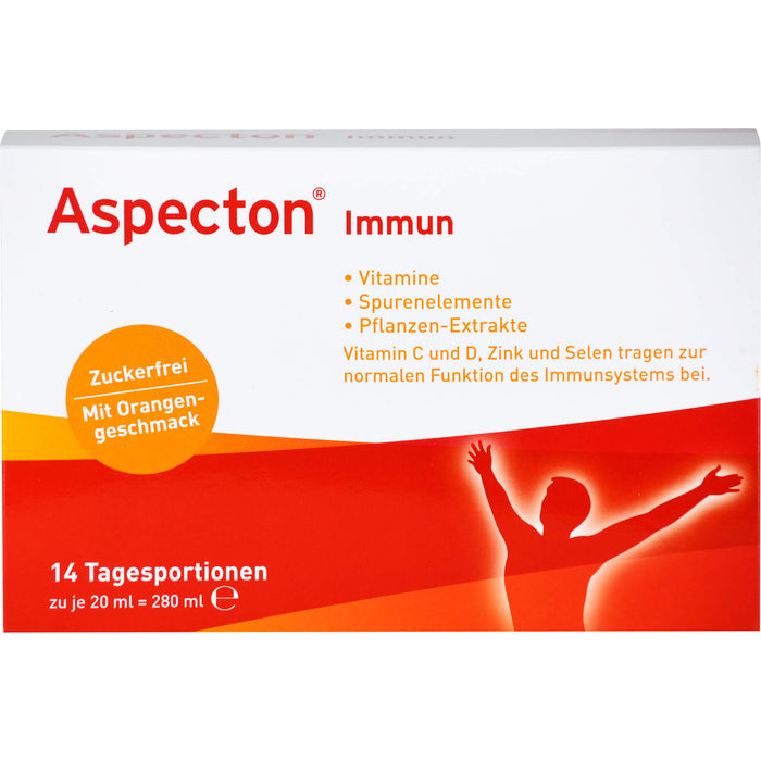 Aspecton immun Trinkampullen zuckerfrei, 14 St. Ampullen