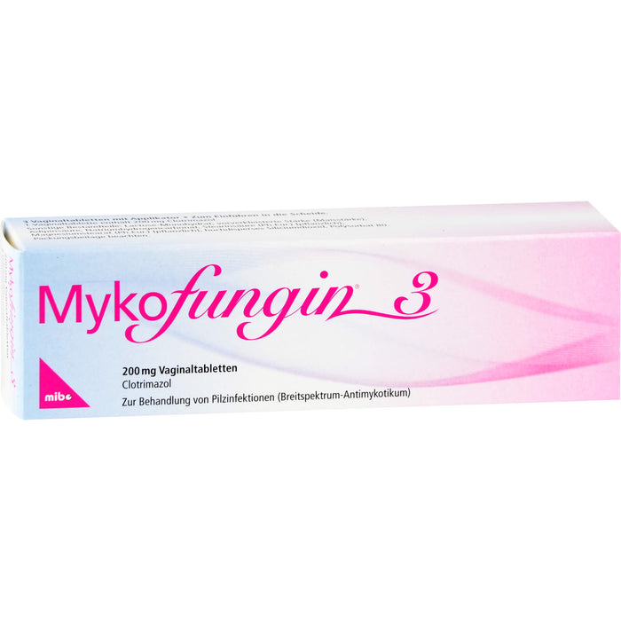 Mykofungin 3 Vaginaltabletten, 3 pcs. Tablets