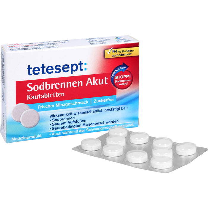 tetesept Sodbrennen Akut, 20 pc Tablettes