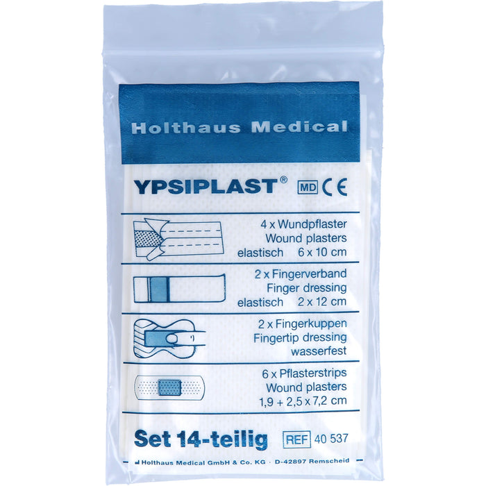 YPSIPLAST Set Wundpflaster, Fingerverband, Fingerkuppen, Pflasterstreifen, 14 pc Pansement