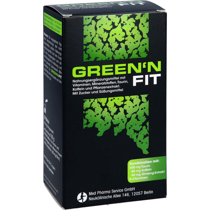 GREEN'N FIT Trinkgranulat Sticks, 20 pcs. Sachets