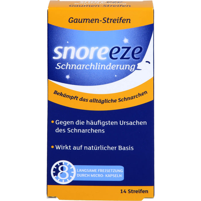 snoreeze Schnarchlinderung Gaumen-Streifen, 14 pc Bandeau