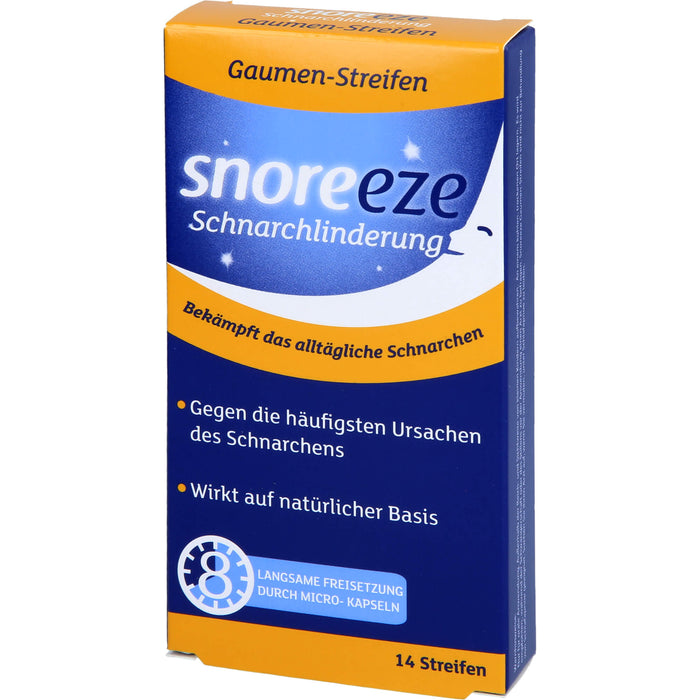 snoreeze Schnarchlinderung Gaumen-Streifen, 14 pc Bandeau