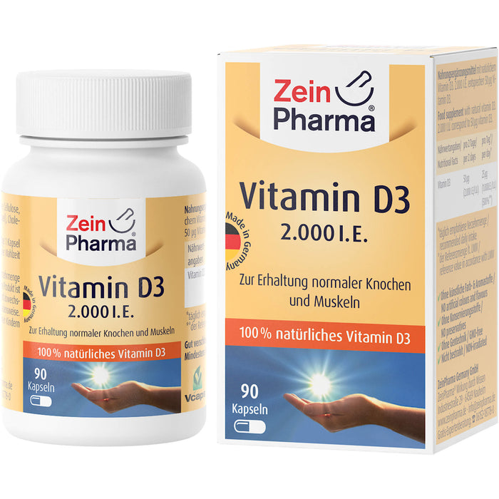 Vitamin D3 2000 I.E., 90 St KAP