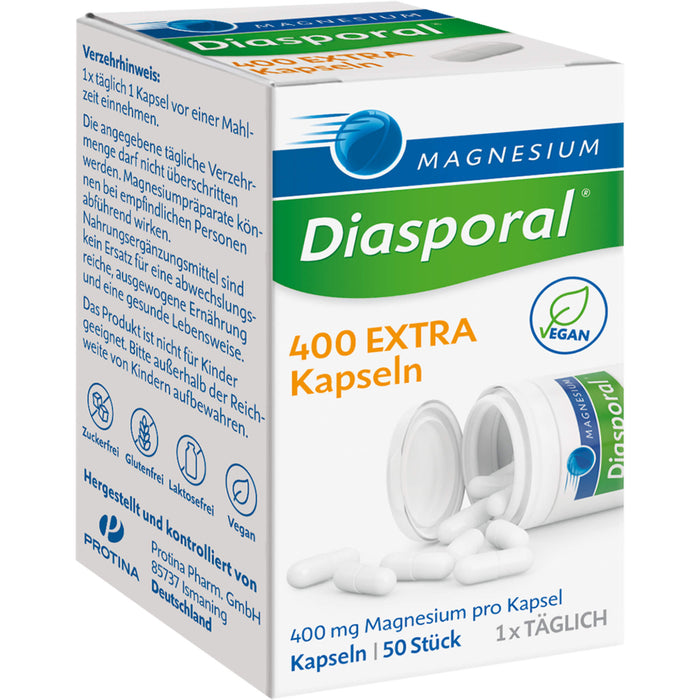 Magnesium-Diasporal 400 extra Kapseln, 50 St. Kapseln