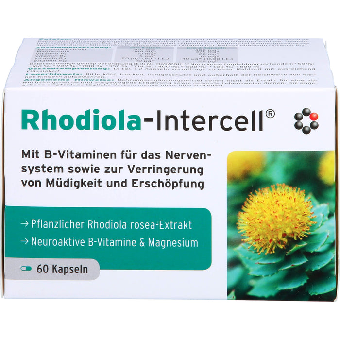 Rhodiola-Intercell Kapseln, 60 St. Kapseln