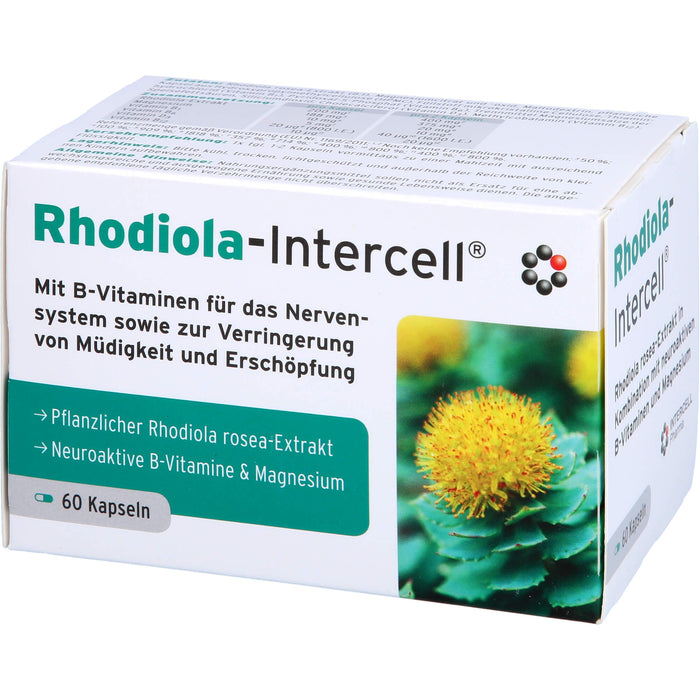 Rhodiola-Intercell Kapseln, 60 St. Kapseln