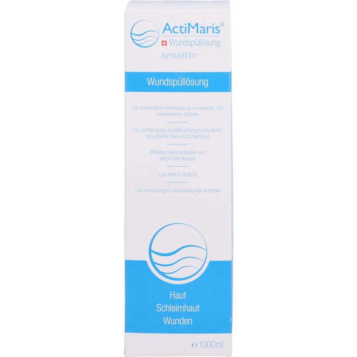 Actimaris Wundspüllösung sensitiv 300ml, 1000 ml Solution