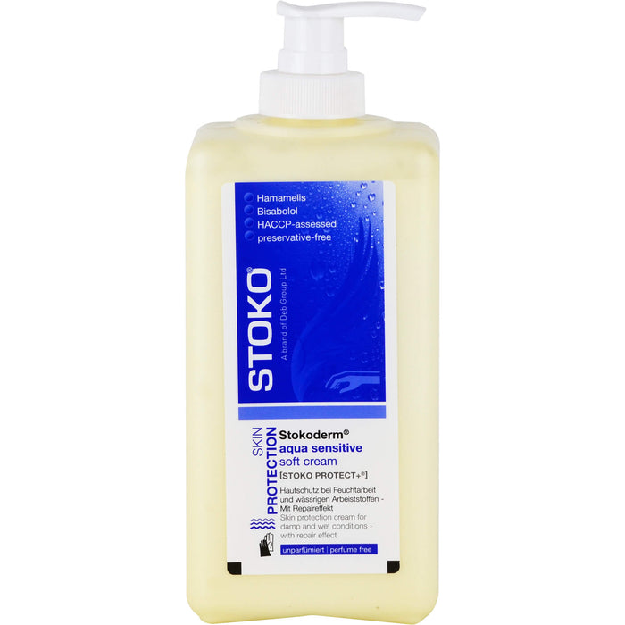 Stokoderm aqua sensitive, 500 ml Creme