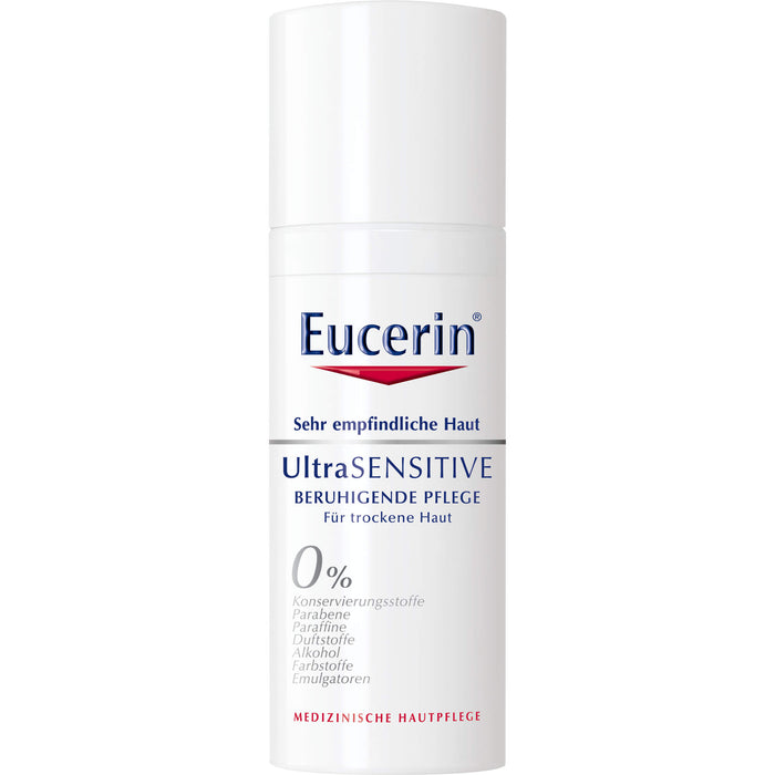 Eucerin Ultra Sensitive beruhigende Pflege für trockene Haut, 50 ml Crème