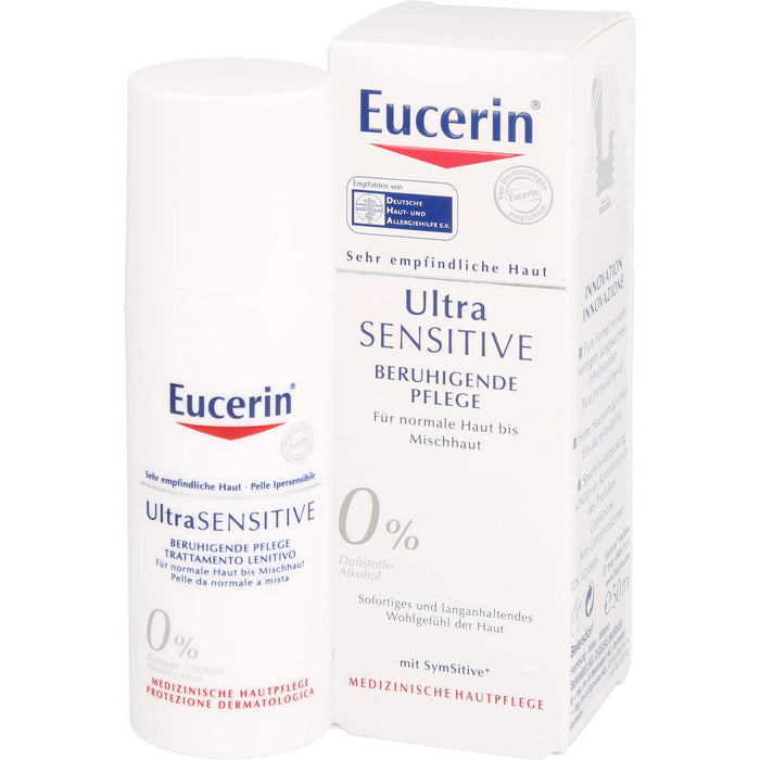 Eucerin SEH UltraSENSITIVE FÜR NORMALE BIS MISCHHA, 50 ml Creme