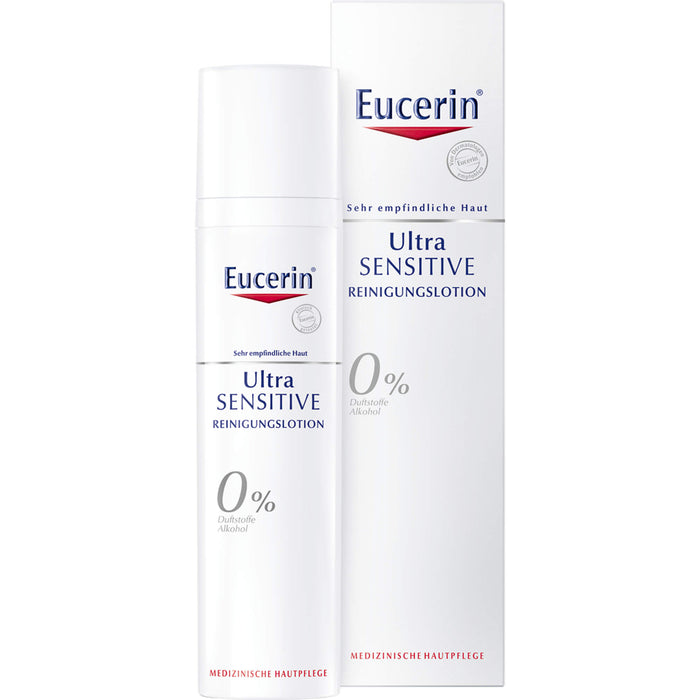 Eucerin Ultra Sensitive Reinigungslotion für sehr empfindliche Haut, 100 ml Lotion