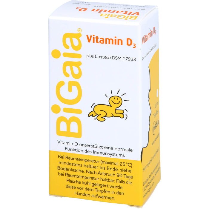 BiGaia plus Vitamin D3 Tropfen, 10 ml Solution