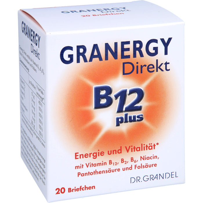 Dr. Grandel Granergy Direkt B12 plus Briefchen, 20 pcs. Sachets