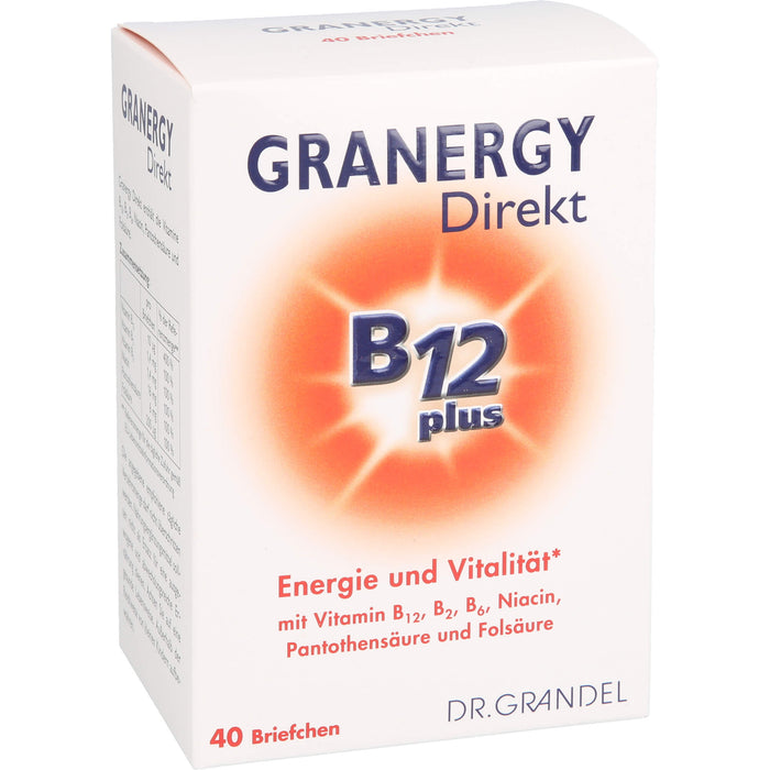 Dr. Grandel Granergy Direkt B12 plus Beutel, 40 pc Sachets