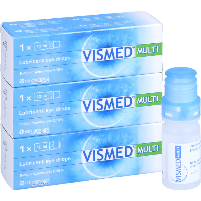 VISMED Multi Augentropfen zur Behandlung von trockenen Augen, 30 ml Solution