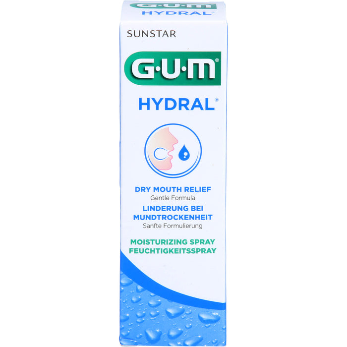 GUM HYDRAL bei Mundtrockenheit Feuchtigkeitsspray, 50 ml Lösung