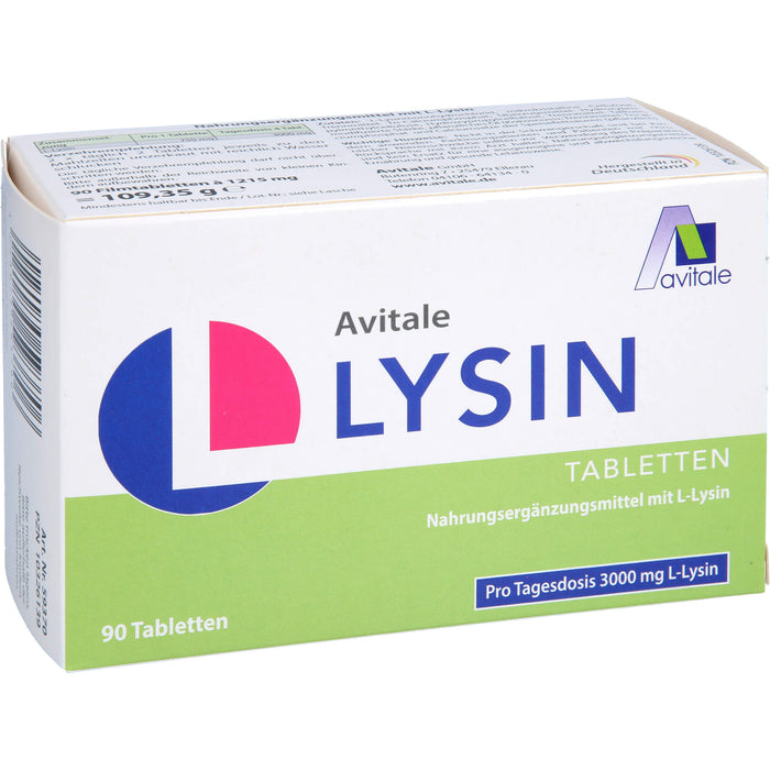 L-Lysin 750mg Tabletten, 90 St TAB