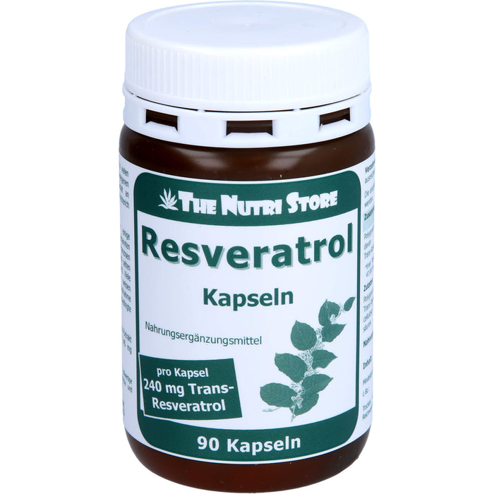 THE NUTRI STORE Resveratrol 240 mg Kapseln, 90 St. Kapseln