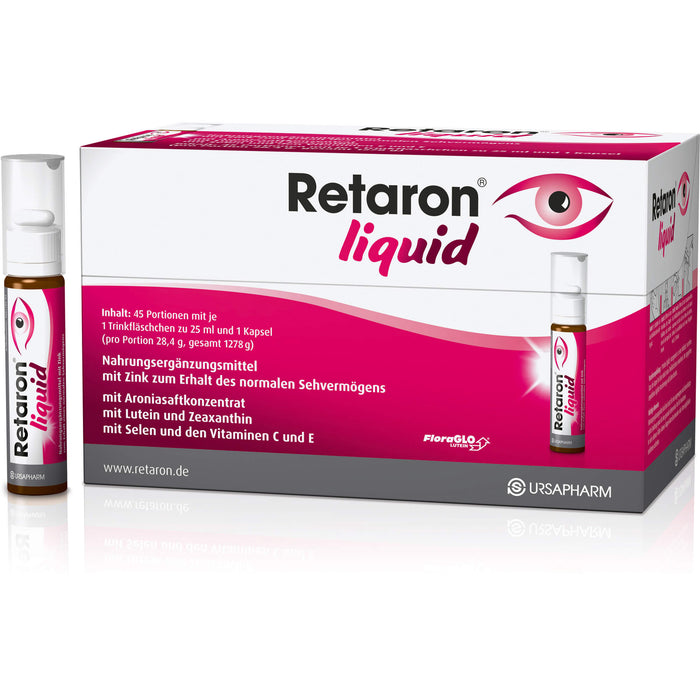 Retaron liquid Trinkfläschchen und Kapseln, 45 pc Portions