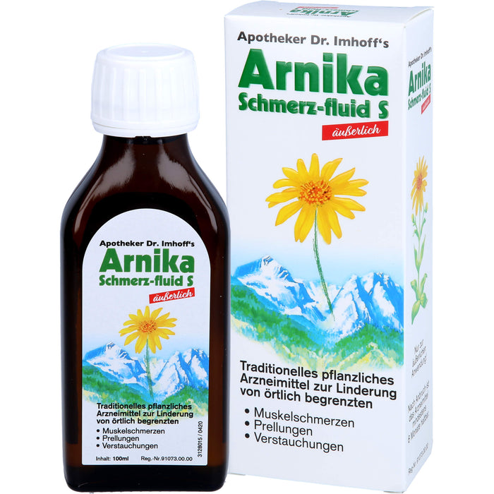 Apotheker Dr. Imhoffs Arnika Schmerz-fluid S, 100 ml Lösung