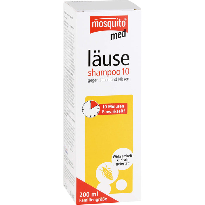 mosquito med LäuseShampoo 10, 200 ml Shampoing