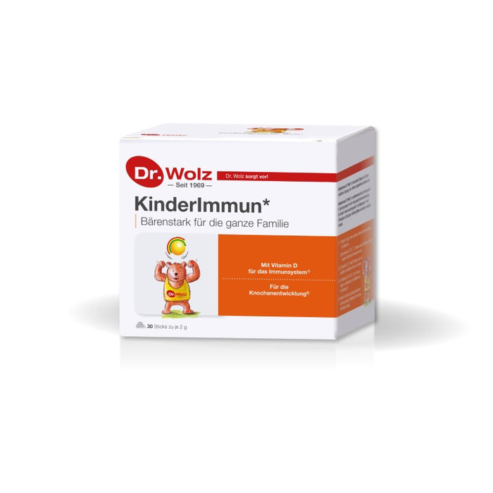 Dr. Wolz Kinderimmun Sticks für die Knochenentwicklung, 30 pc Sachets