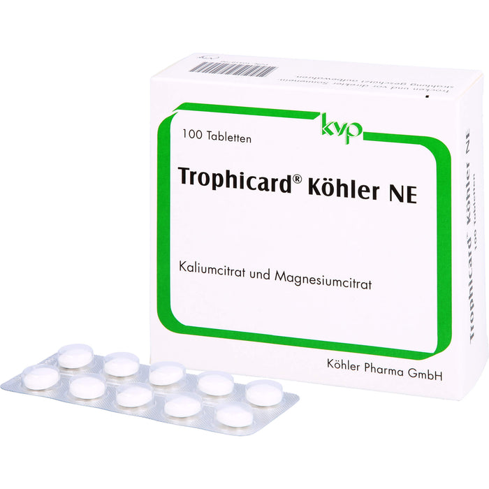 Trophicard Köhler NE Tabletten, 100 pcs. Tablets