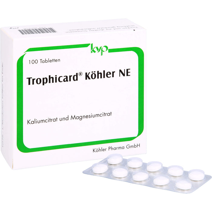 Trophicard Köhler NE Tabletten, 100 pc Tablettes