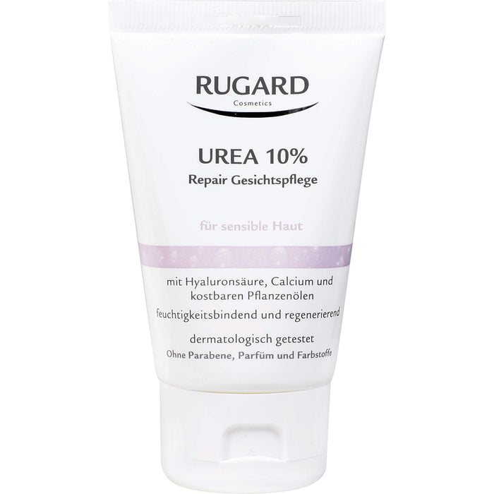 RUGARD Urea 10% Repair Gesichtspflege, 50 ml Creme